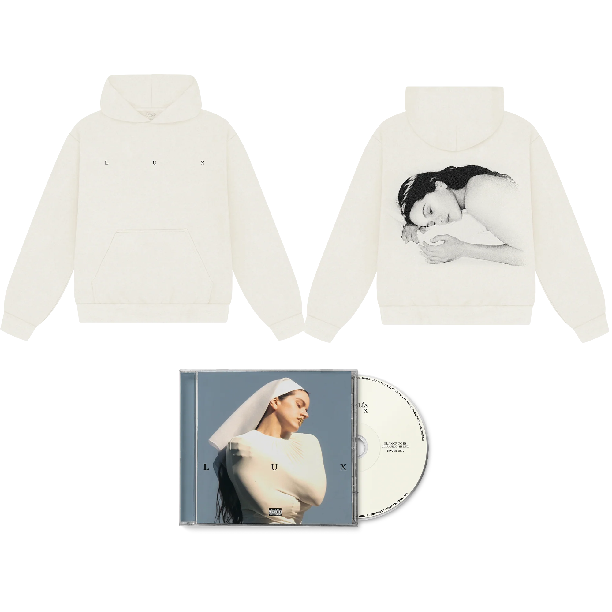 LUX PHOTO HOODIE & CD