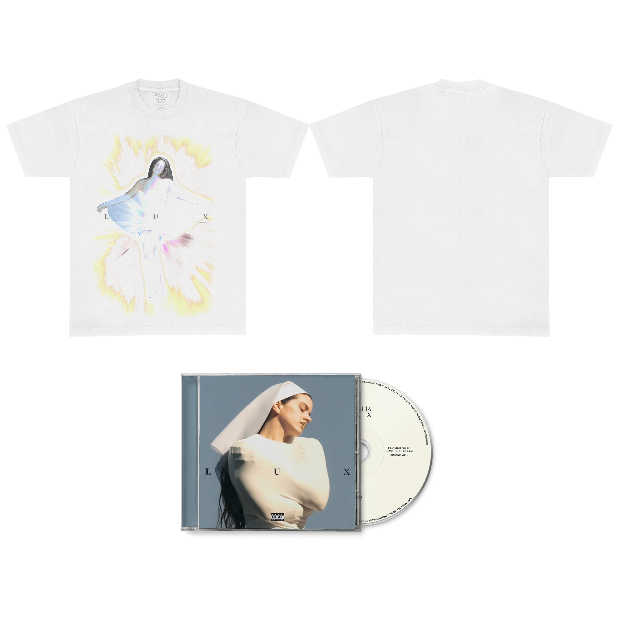 LUX PHOTO T-SHIRT + CD