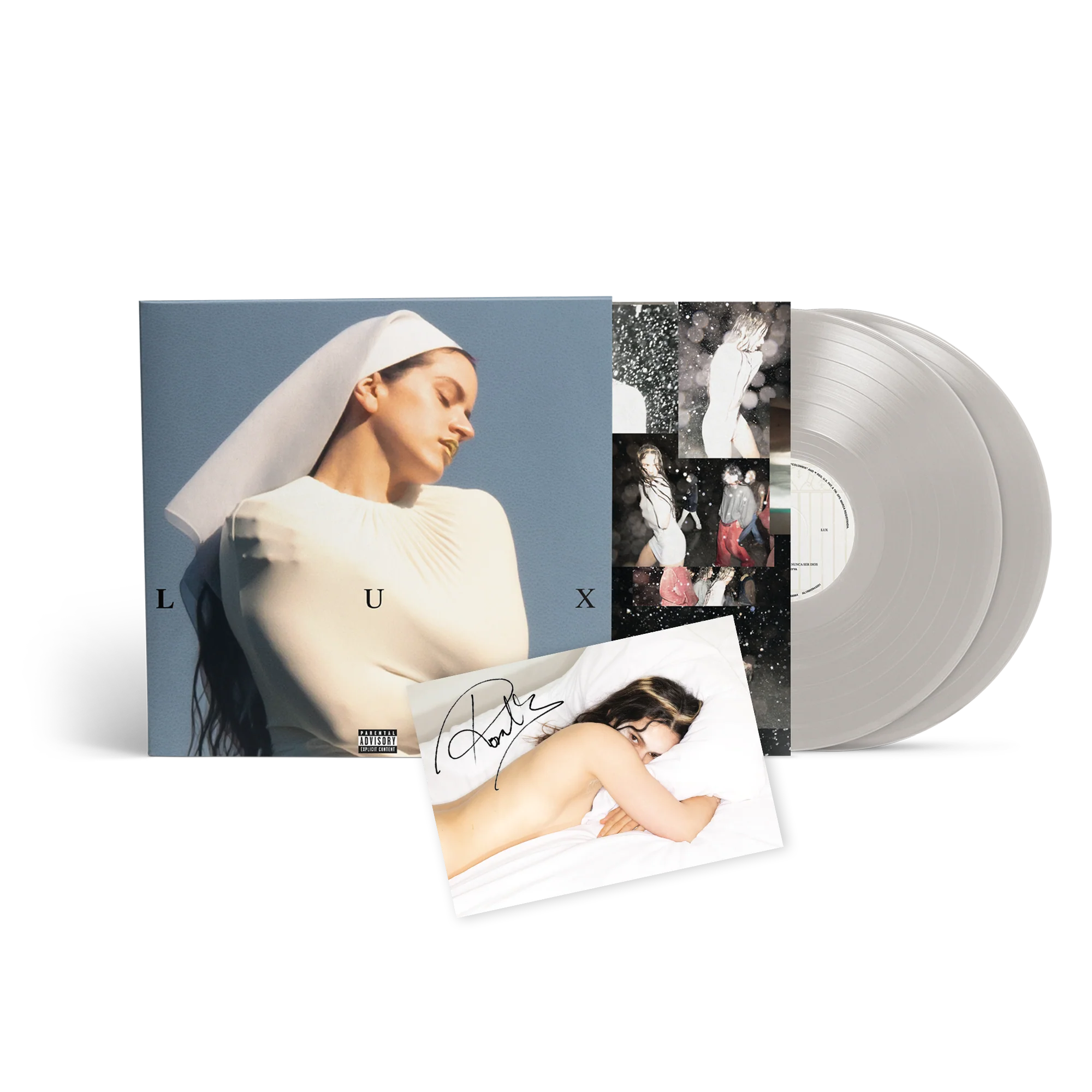 LUX Vinyl with Limited Edition Signed Postcard