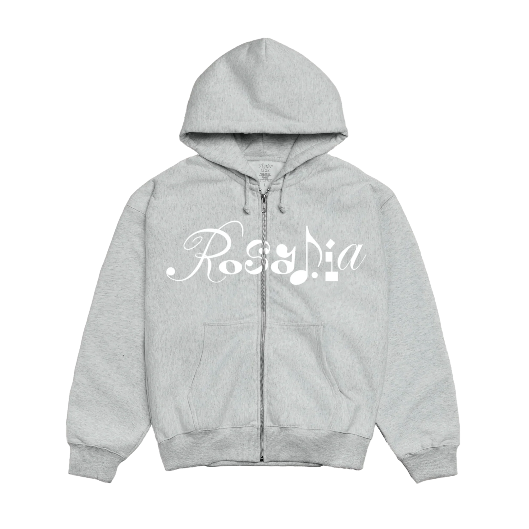 LUX LOGO ZIP HOODIE